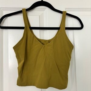 Lululemon Align Tank Top - Light Support: A/B cup in Green